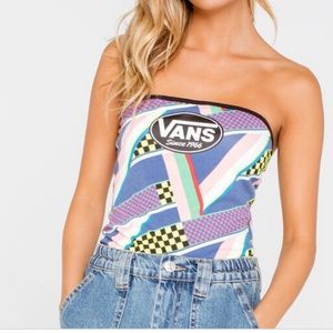 Vans “ramp tested” tube top L